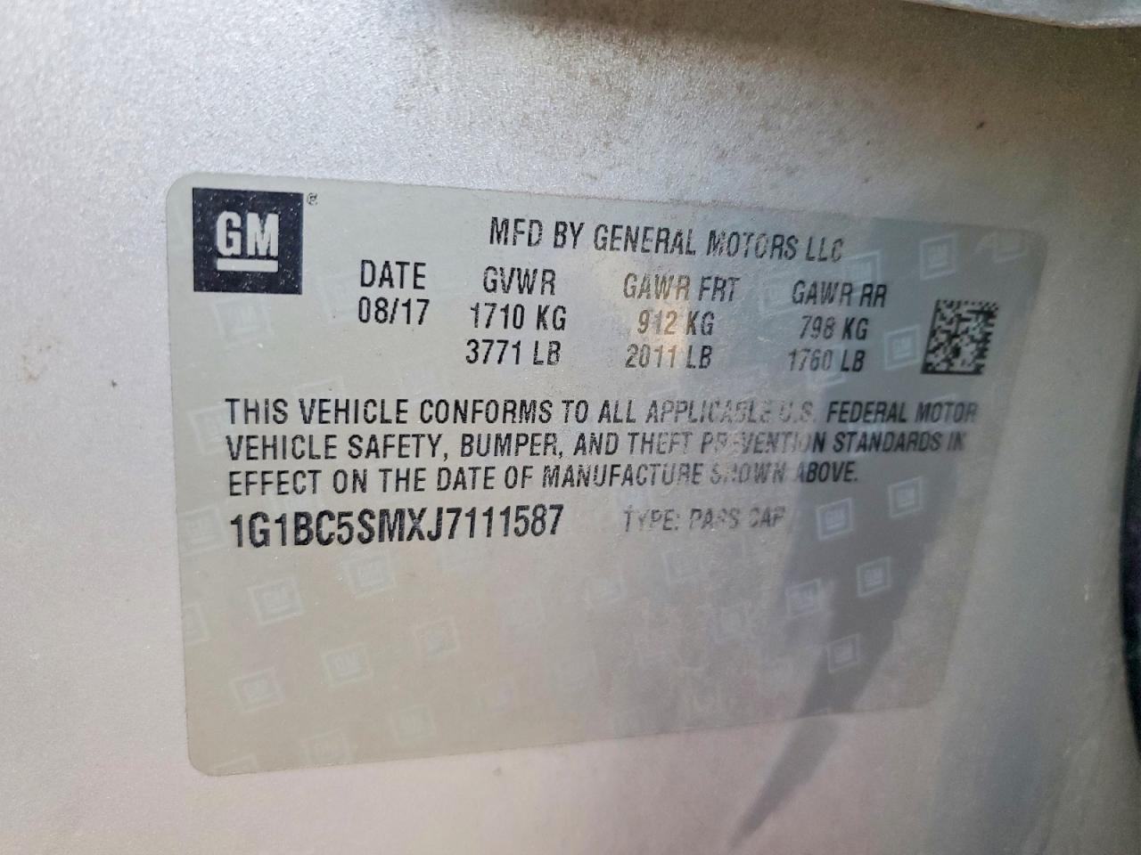 Chevrolet Cruze Ls