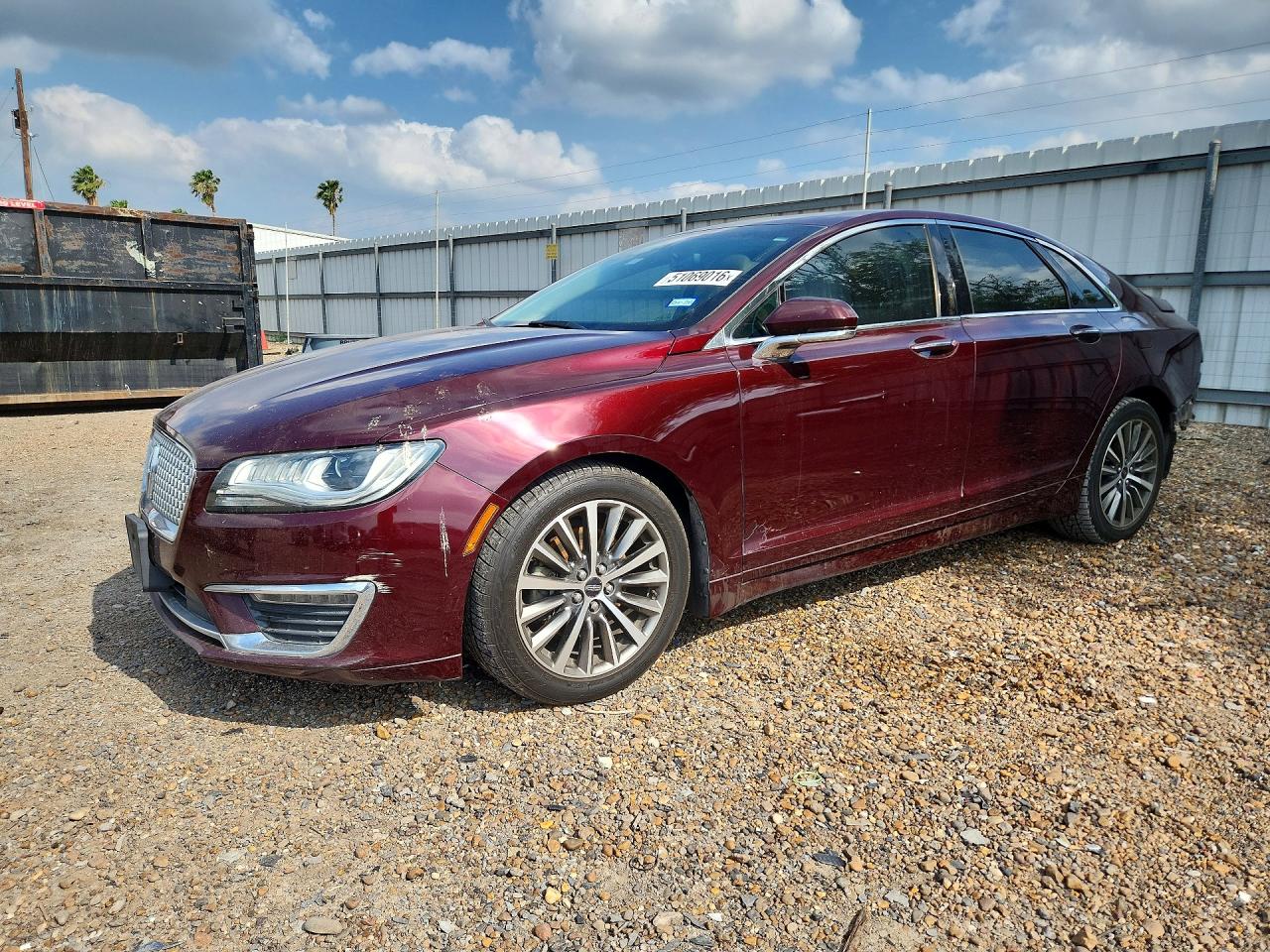 Salvage Lincoln MKZ Image