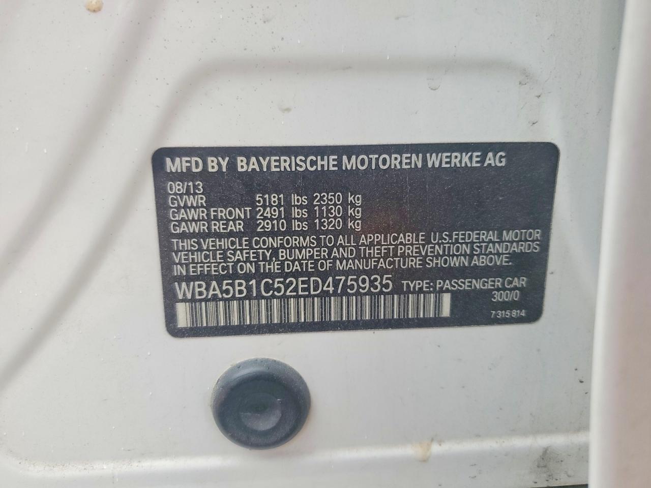 BMW 5 Series I