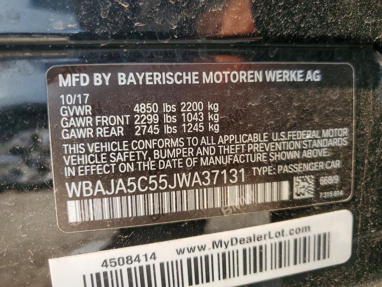 BMW 5 Series I