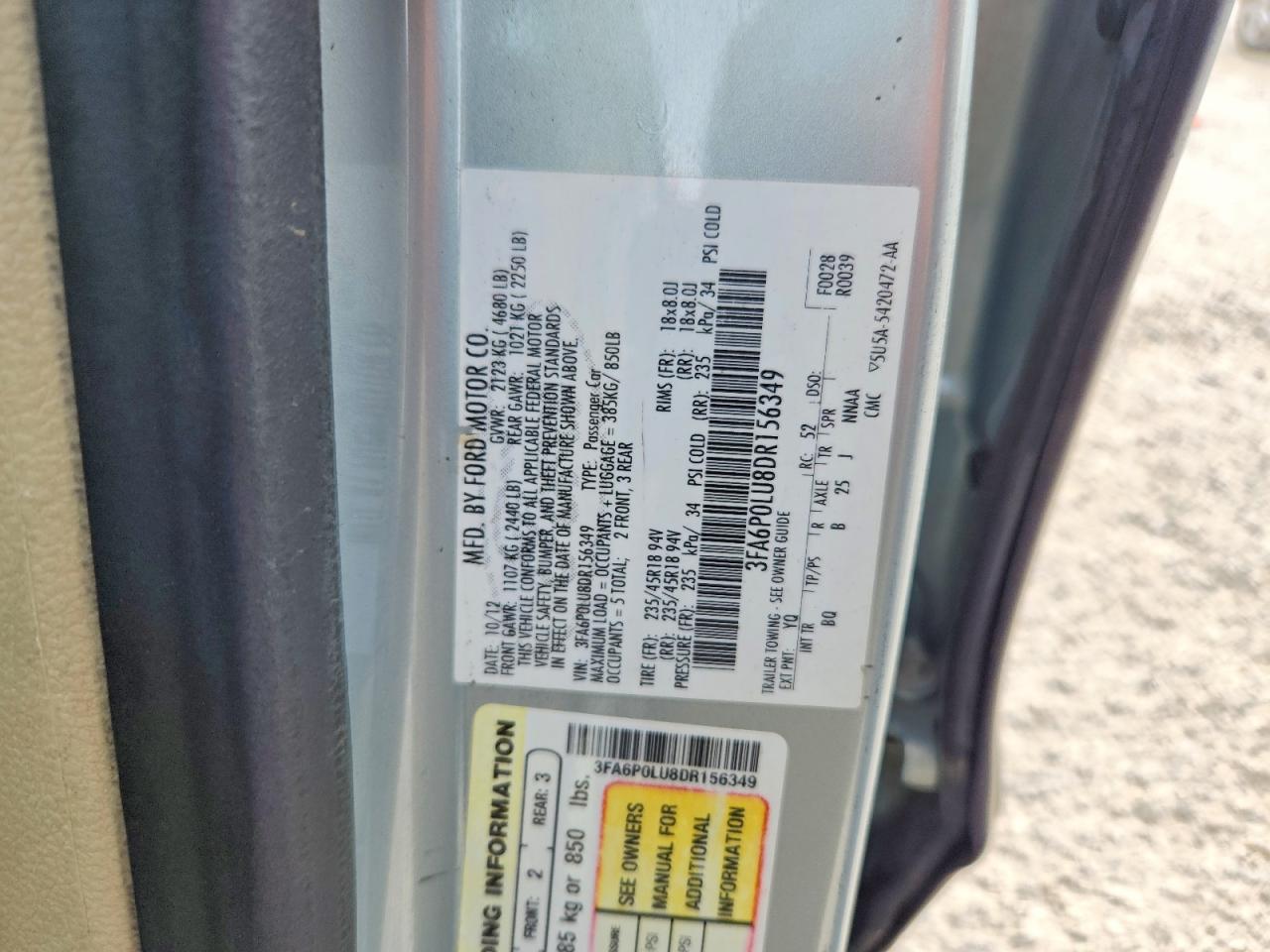 Ford Fusion Se Hybrid