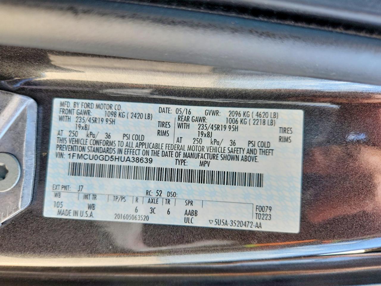 Ford Escape Se