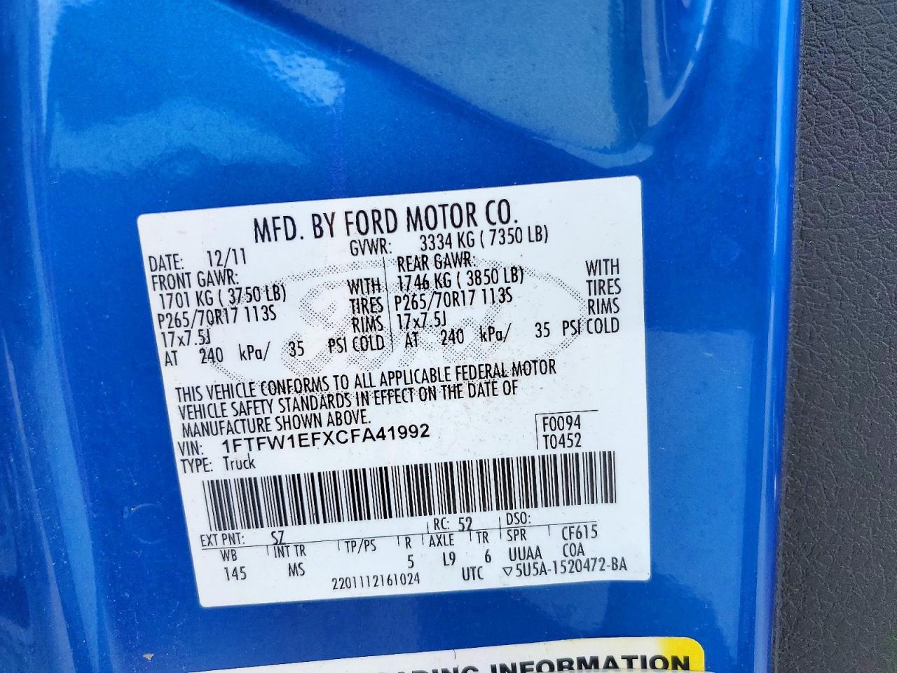 Ford F-150 Supercrew