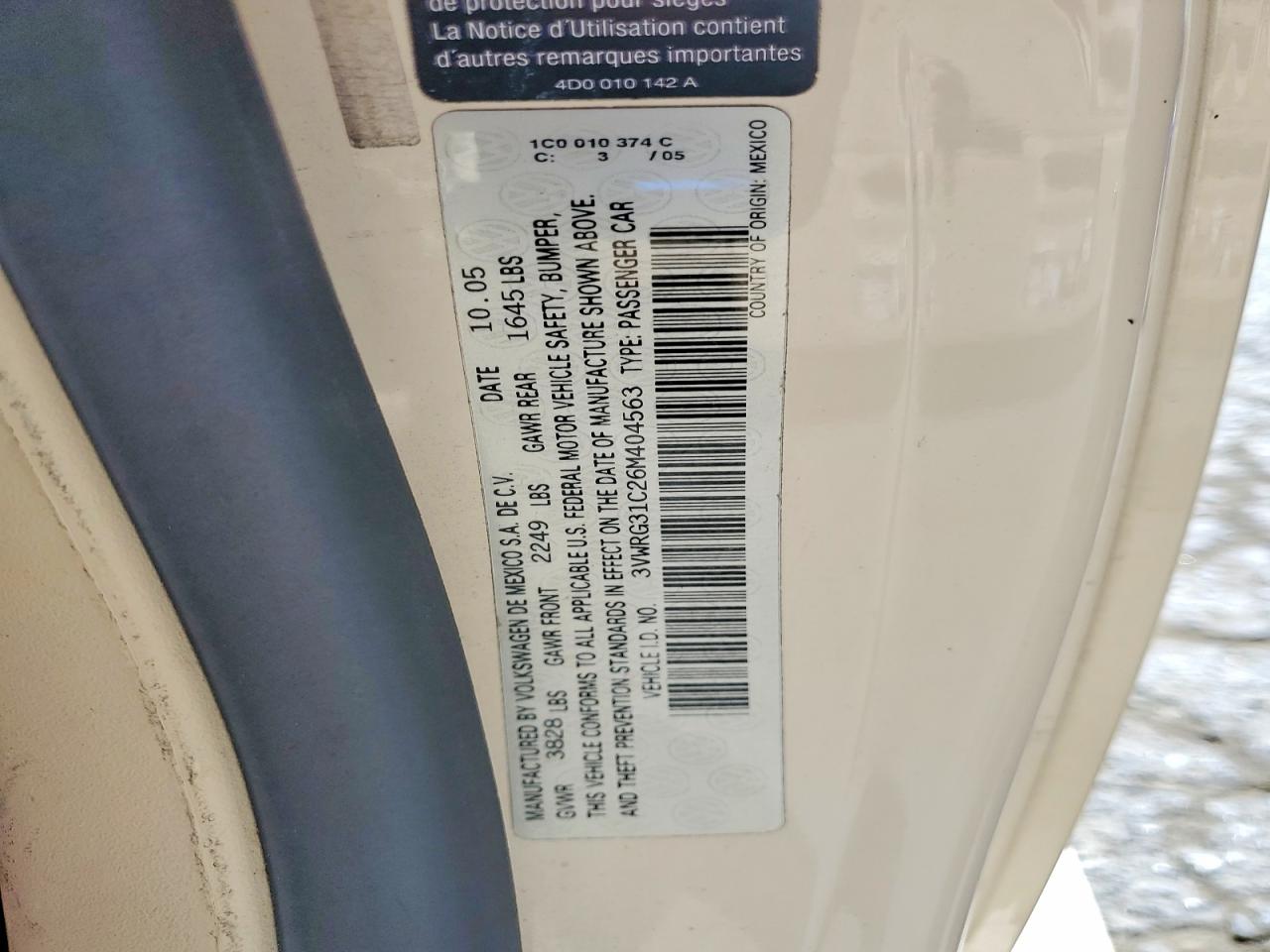 Volkswagen Beetle 2.5l Option Package 1