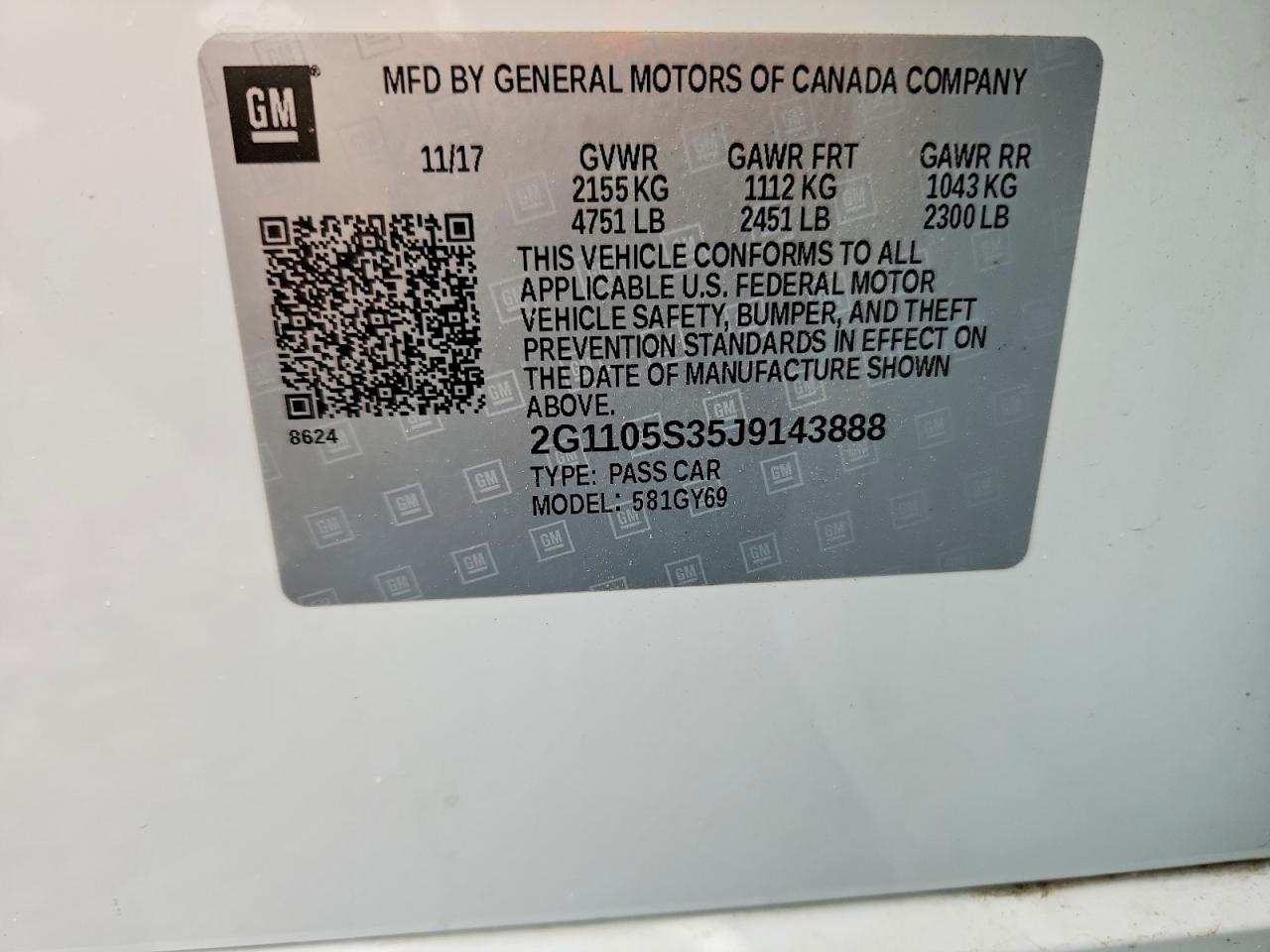 Chevrolet Impala Lt