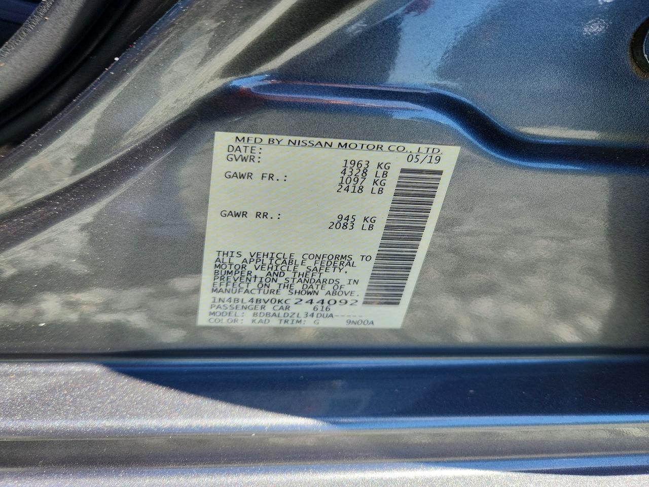 Nissan Altima S