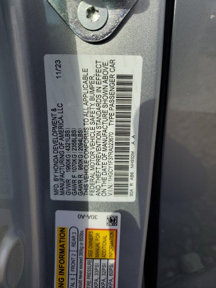 Honda Accord Ex