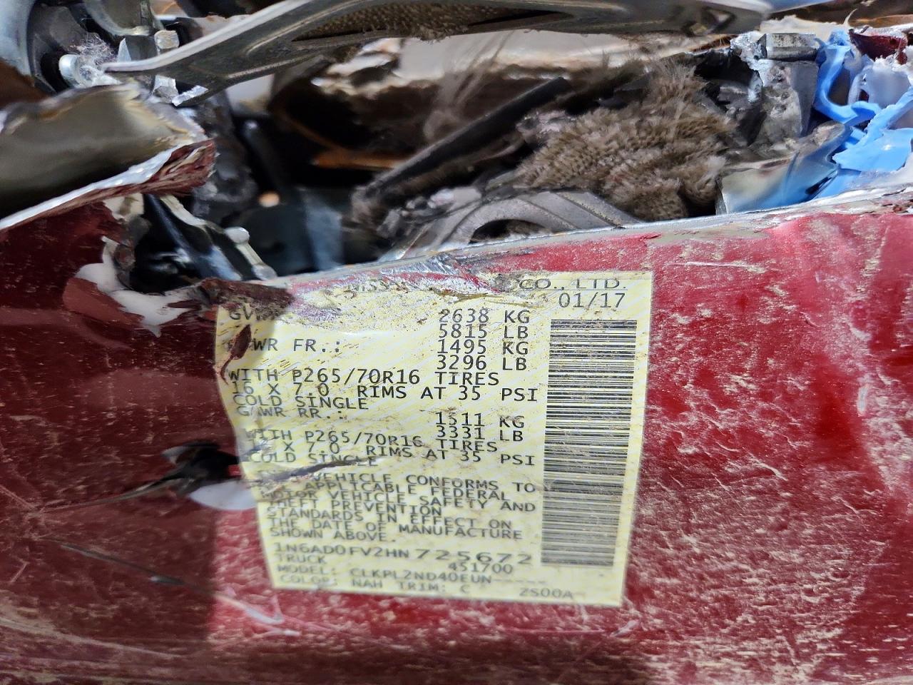 Nissan Frontier Sv