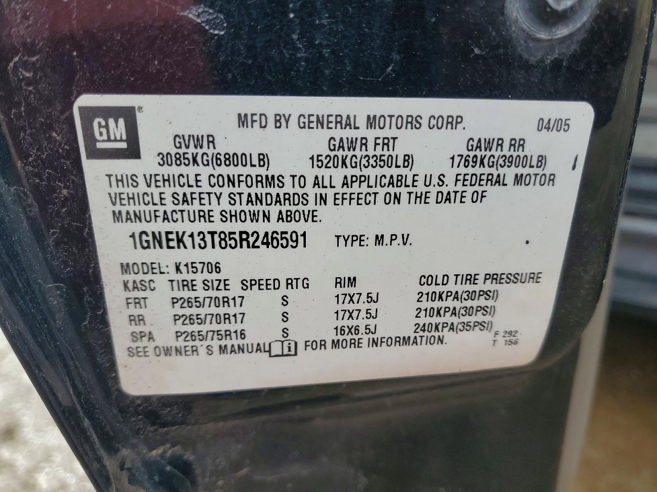 Chevrolet Tahoe