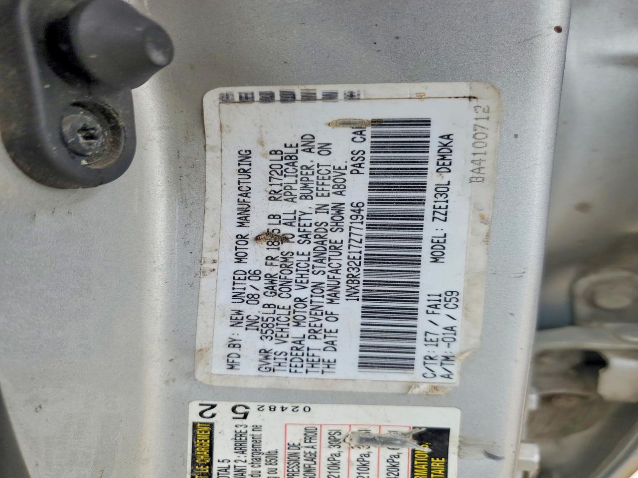Toyota Corolla Ce