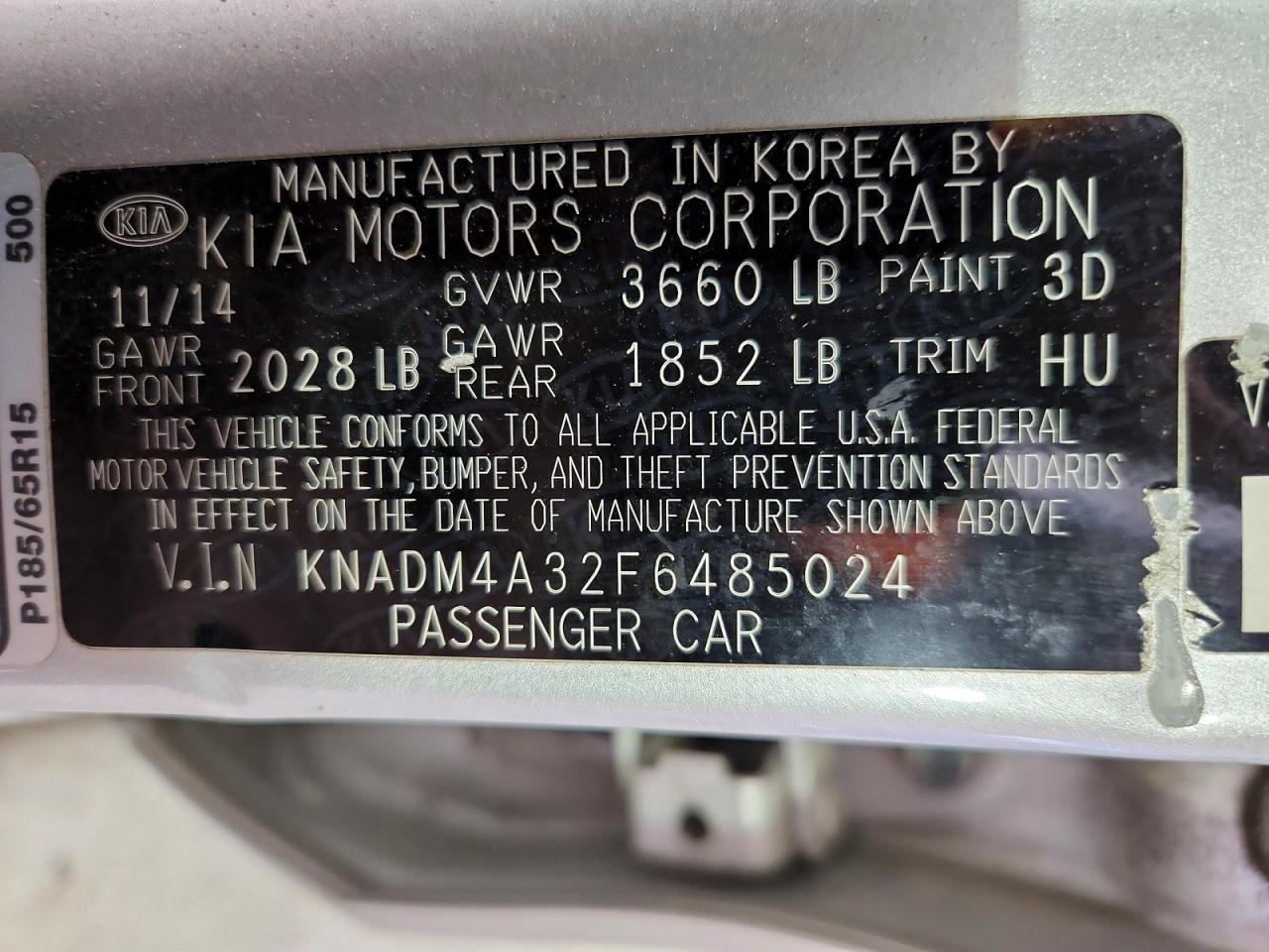 Kia Rio Lx