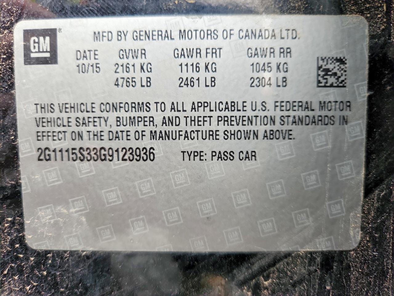 Chevrolet Impala Lt