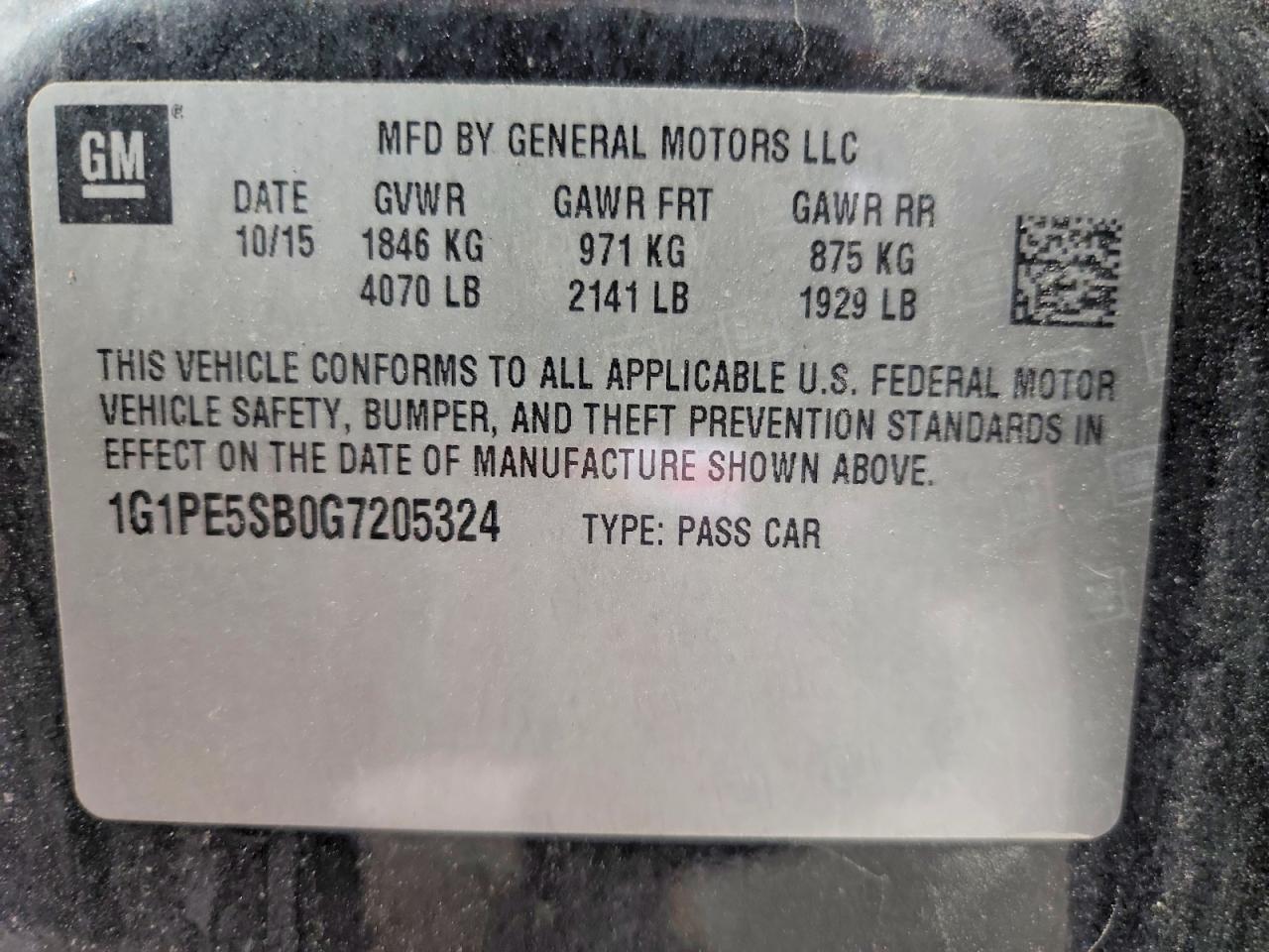Chevrolet Cruze Lt
