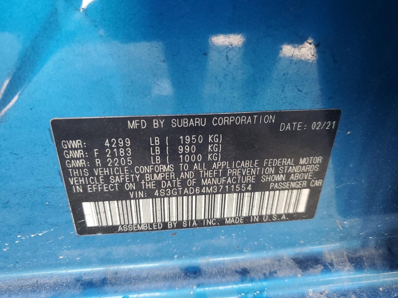 Subaru Impreza Premium