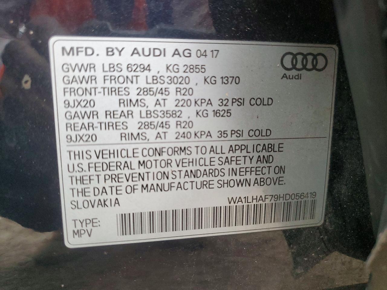 Audi Q7 Premium Plus