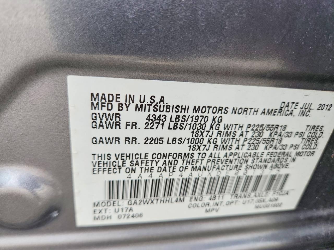 Mitsubishi Outlander Se
