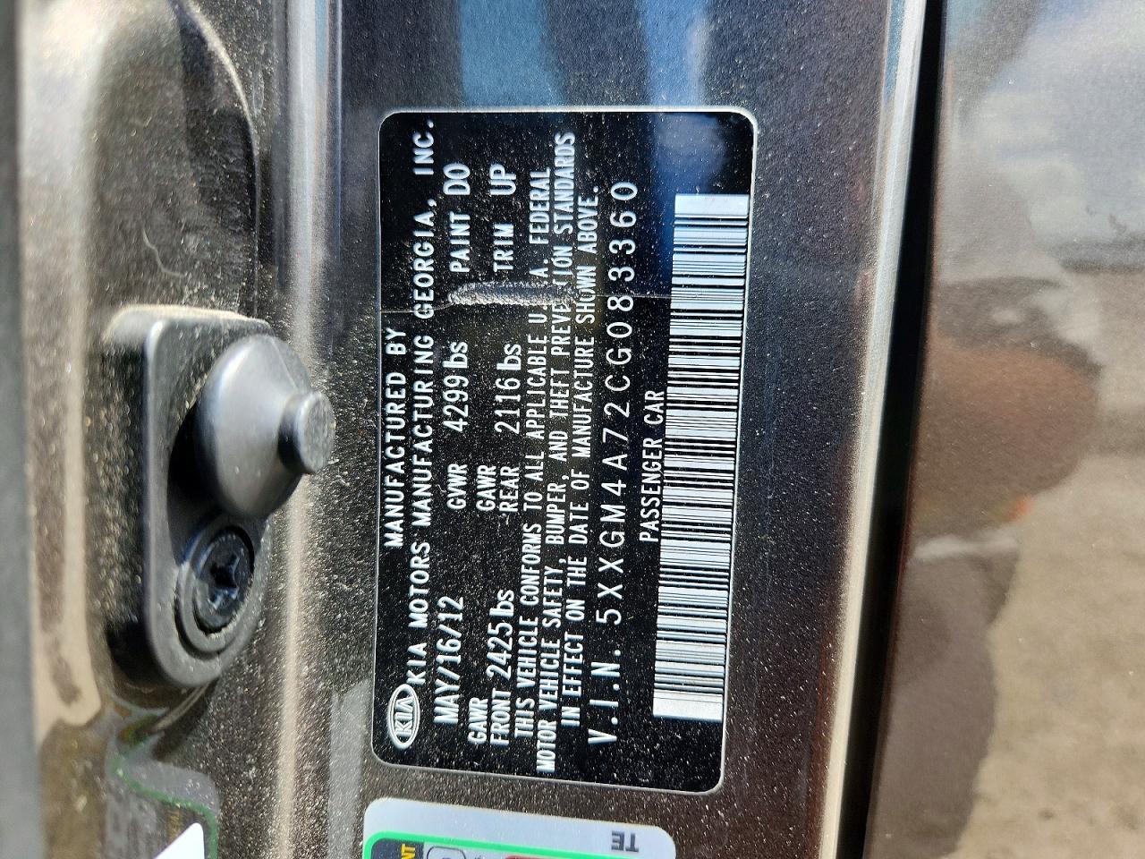 Kia Optima Lx