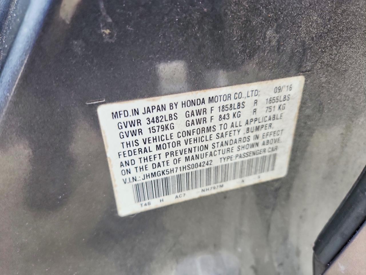 Honda Fit Ex