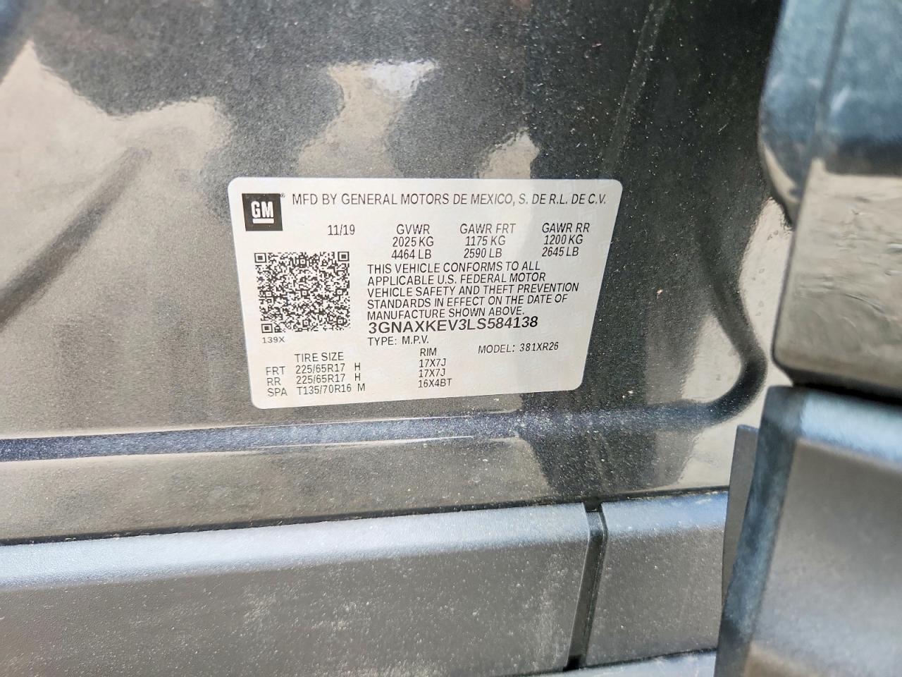 Chevrolet Equinox Lt
