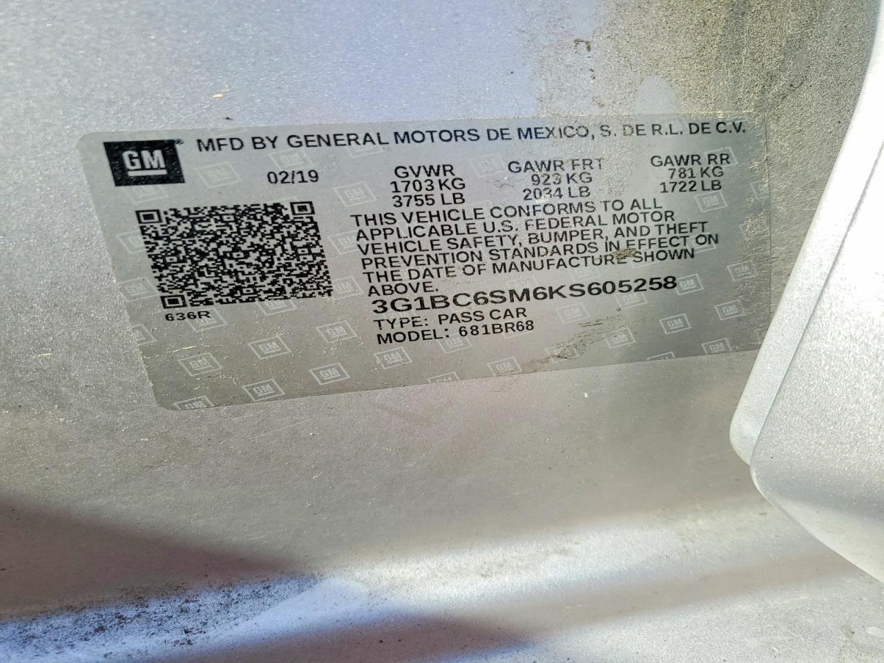 Chevrolet Cruze Ls