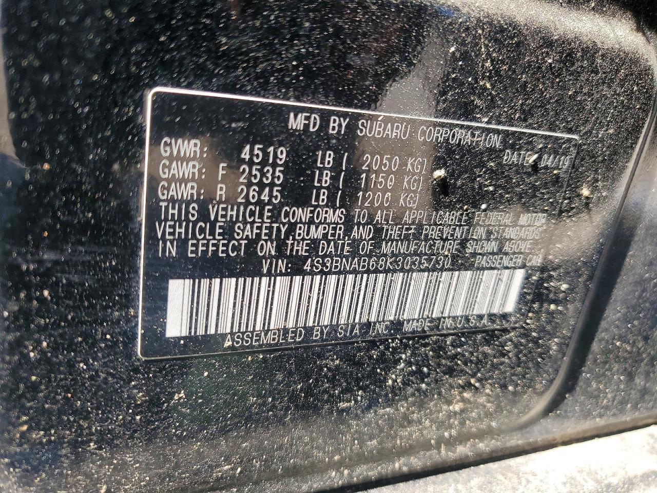 Subaru Legacy 2.5i