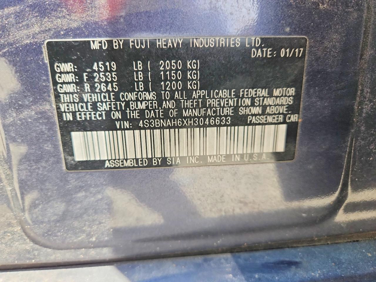 Subaru Legacy 2.5i Premium