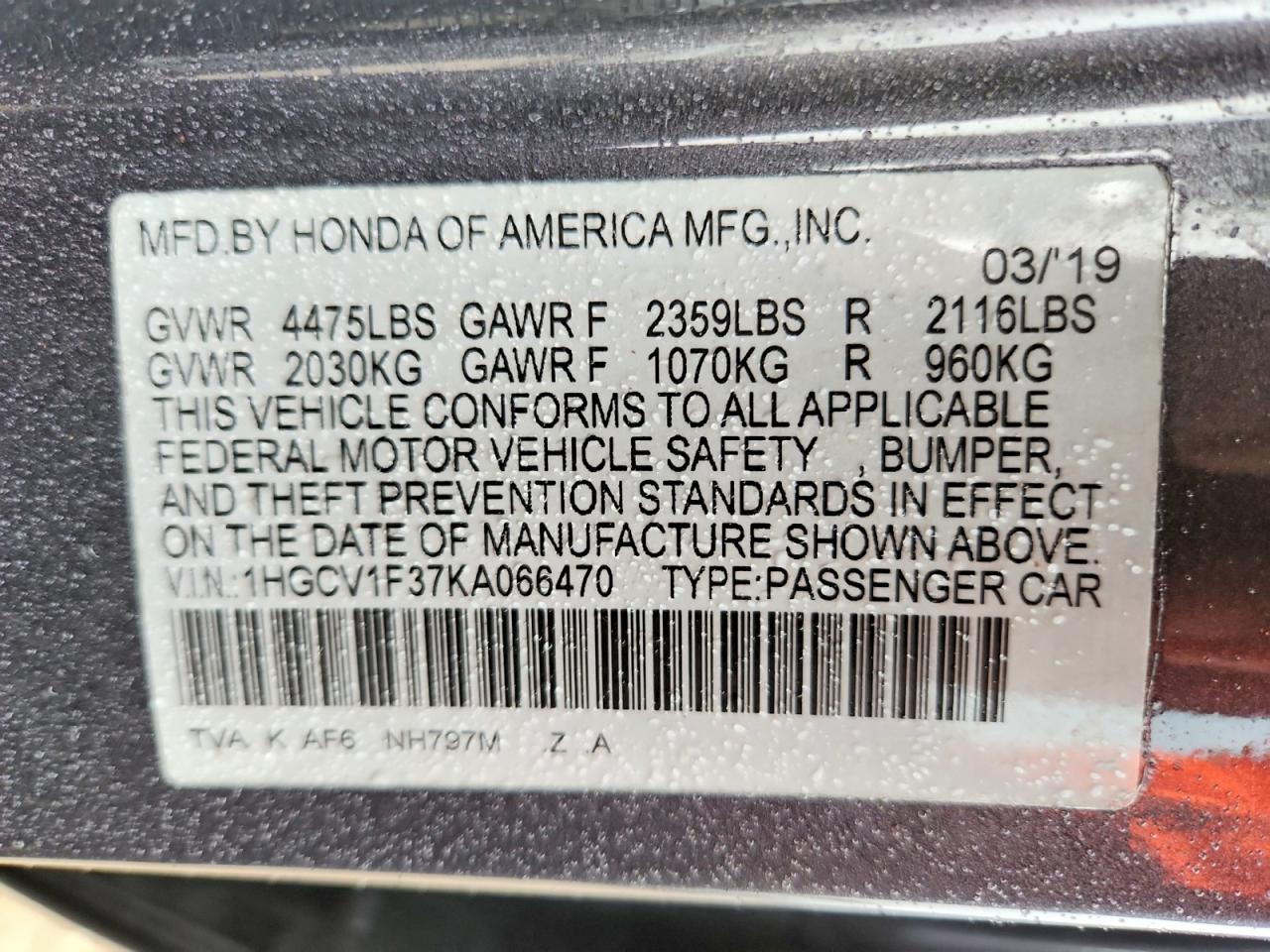 Honda Accord Sport