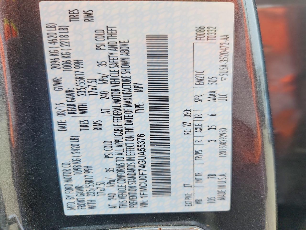 Ford Escape S