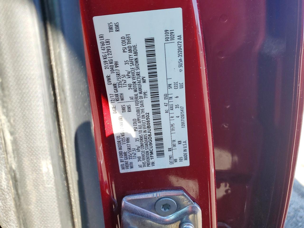 Ford Escape Se