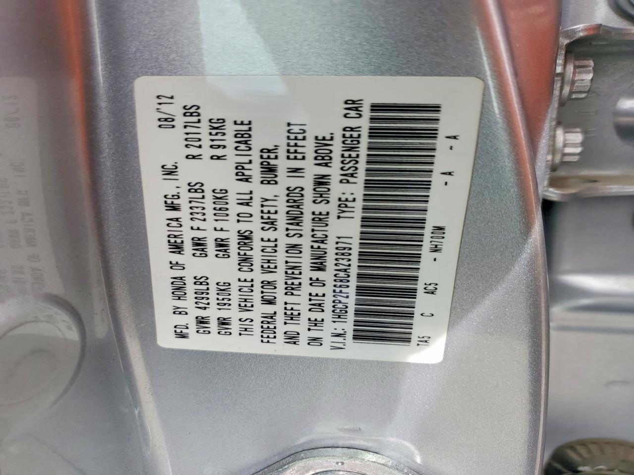 Honda Accord Se
