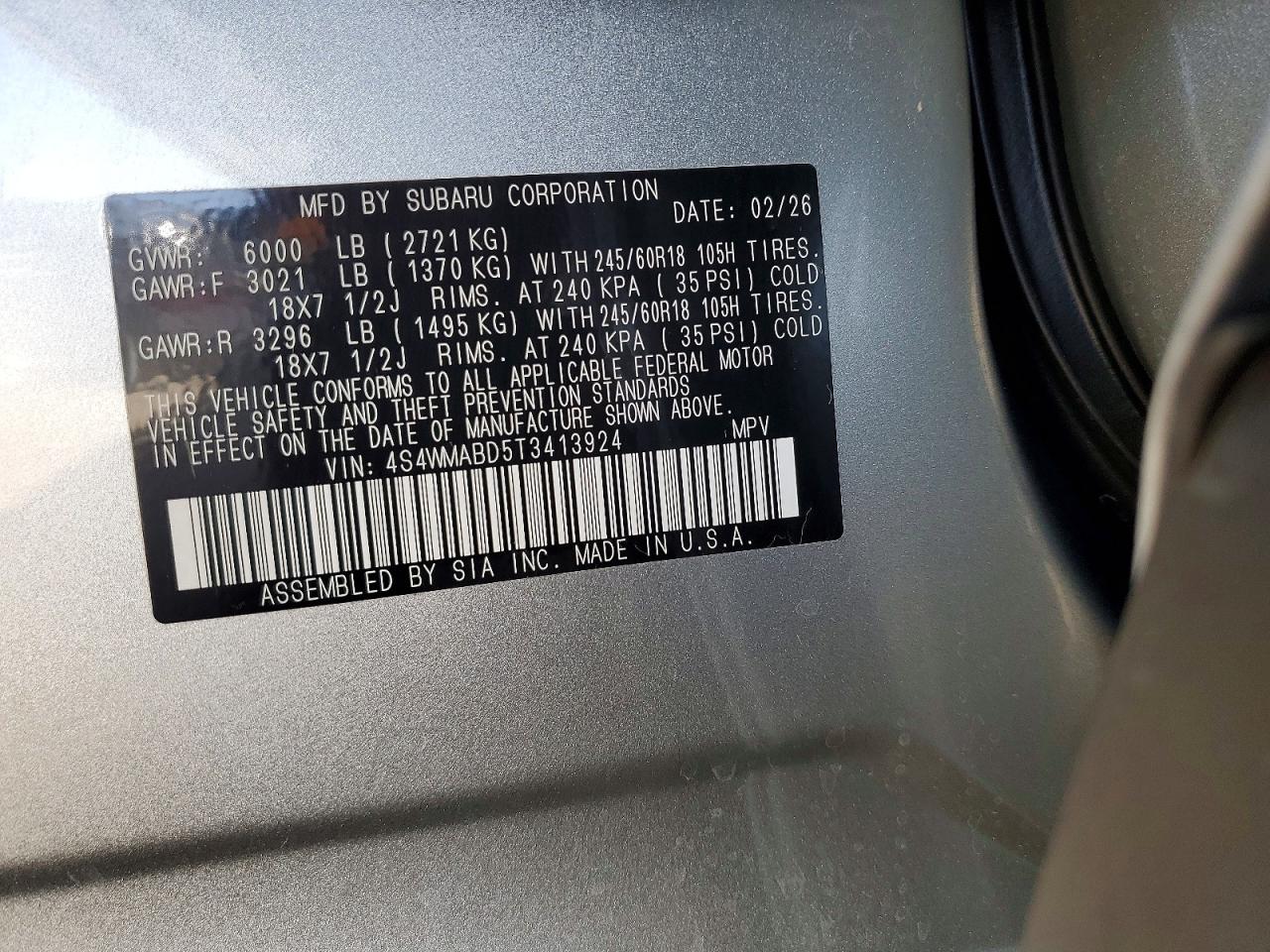 Subaru Ascent Premium