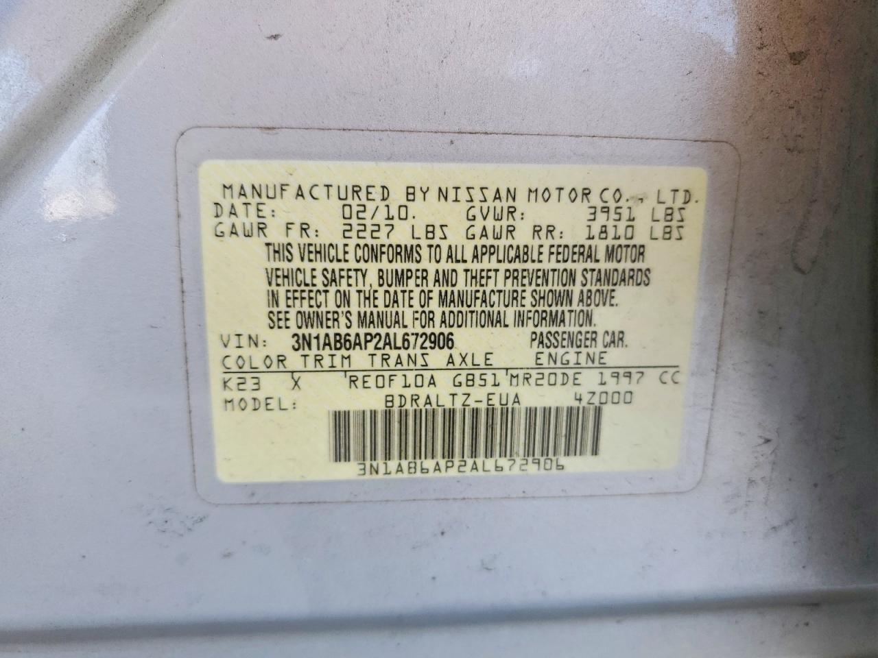 Nissan Sentra 2.0