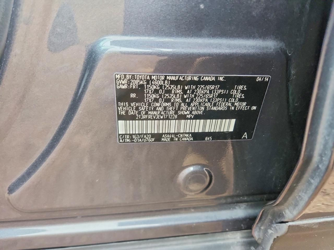 Toyota RAV4 Xle