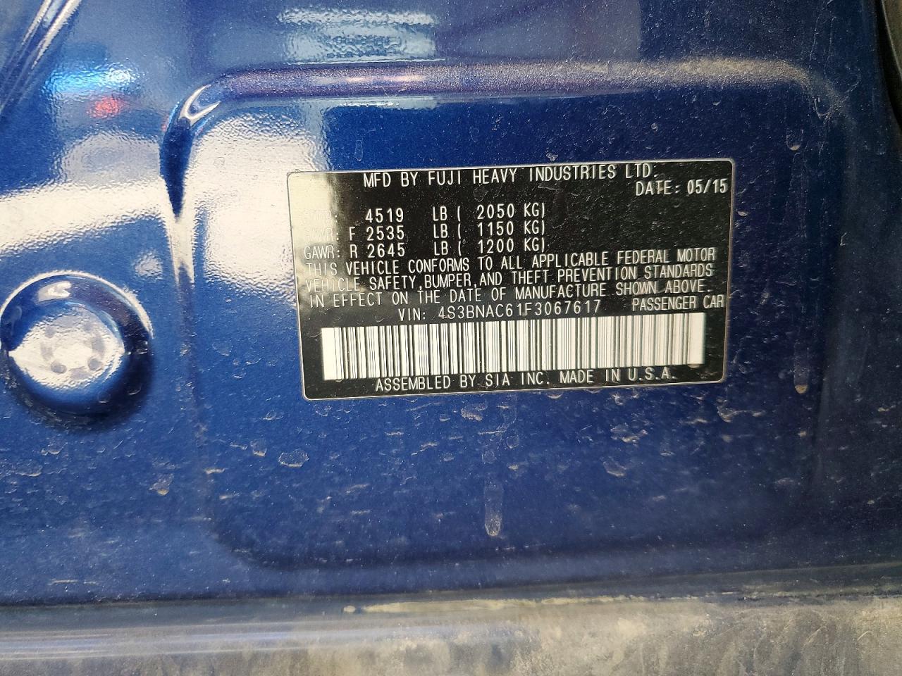 Subaru Legacy 2.5i Premium