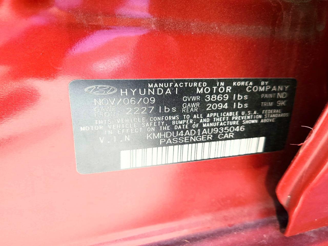 Hyundai ELANTRA Gls