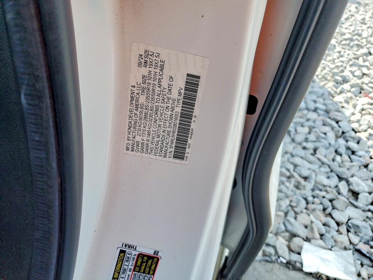 Honda Odyssey Touring