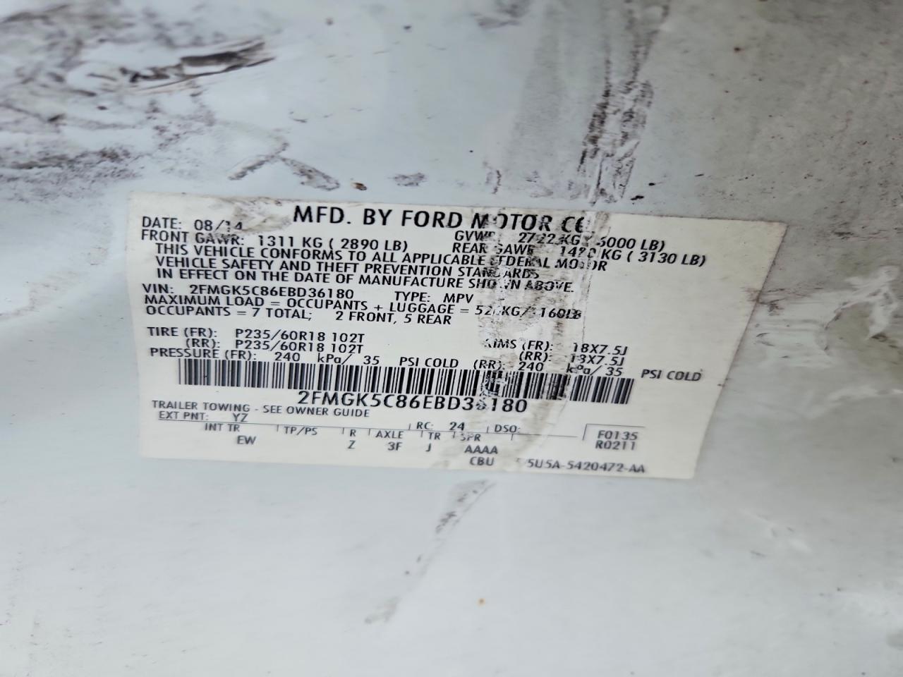 Ford Flex Sel