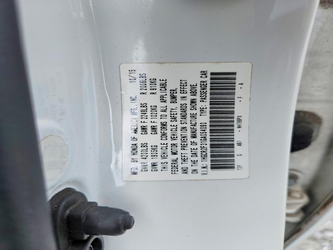Honda Accord Lx