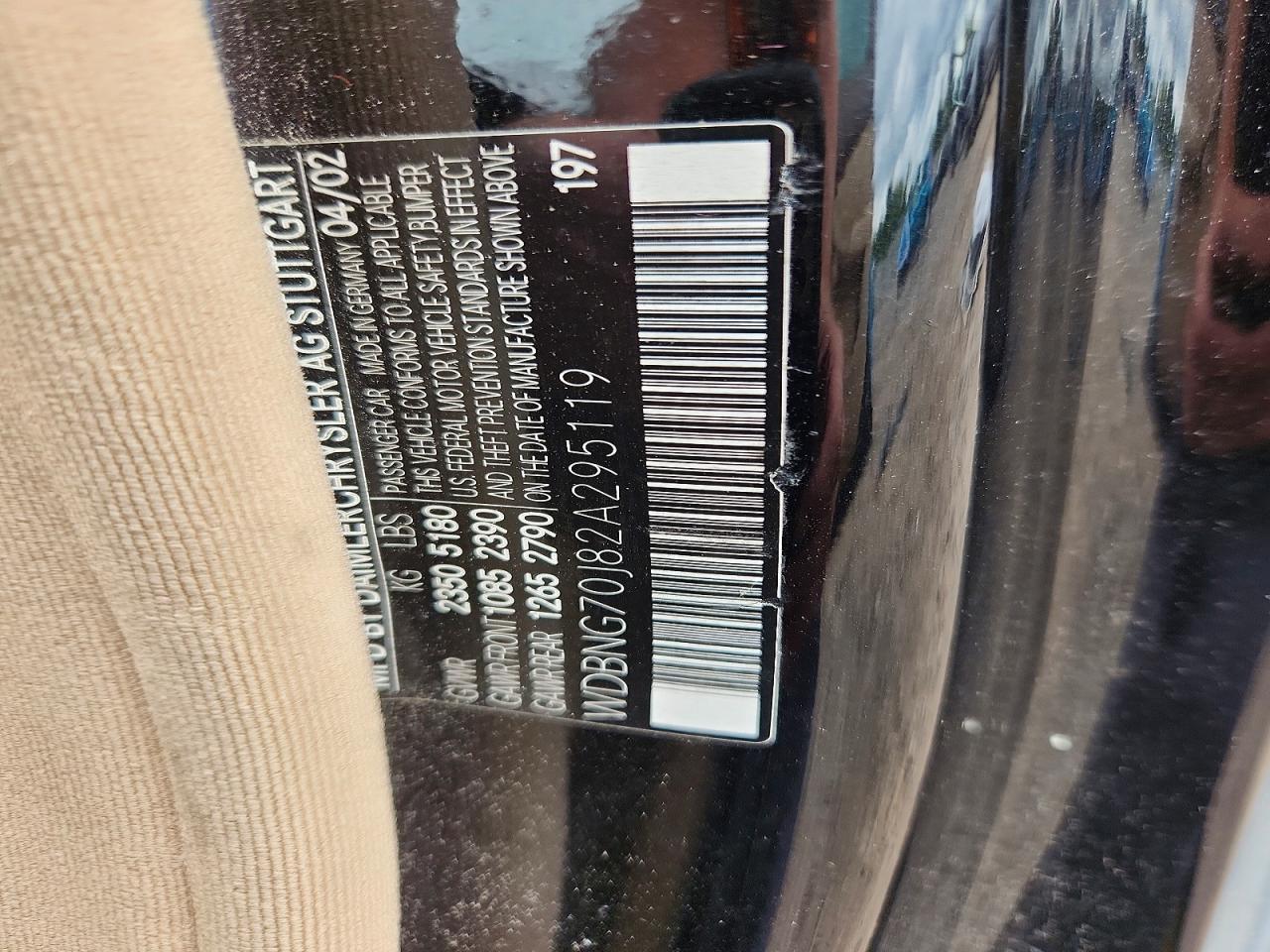 Mercedes-Benz S-Class 430