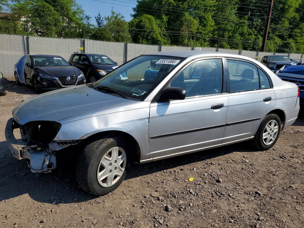 Salvage Honda Civic Image