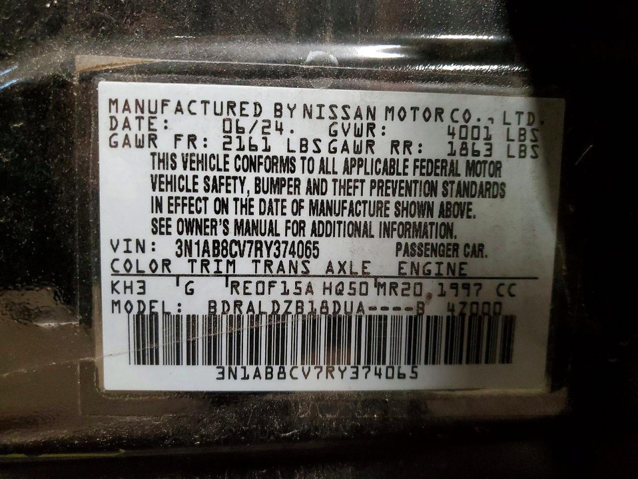 Nissan Sentra Sv