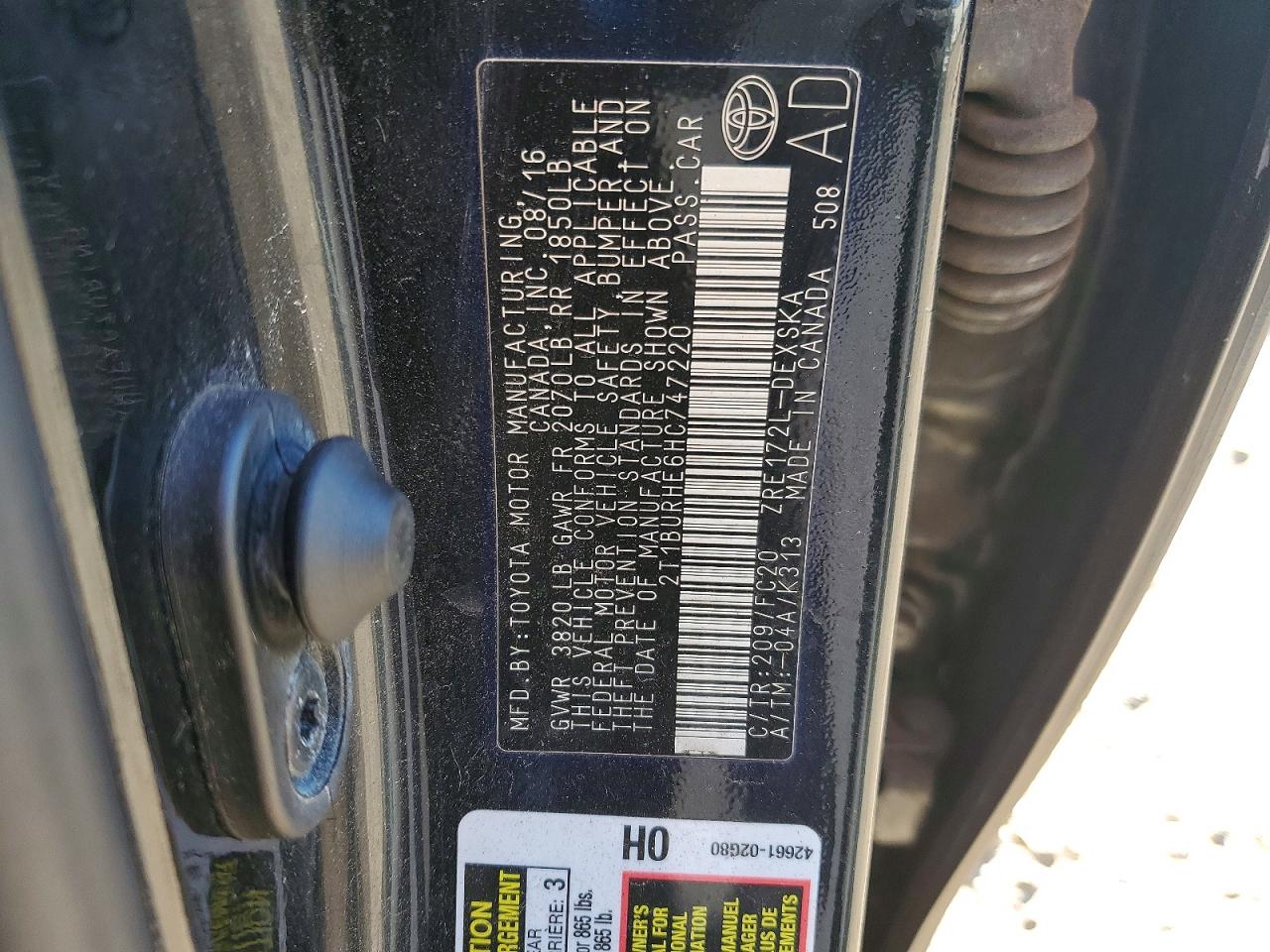 Toyota Corolla Se
