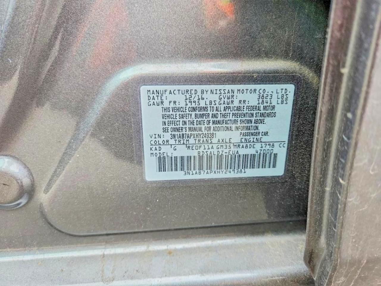Nissan Sentra Sv