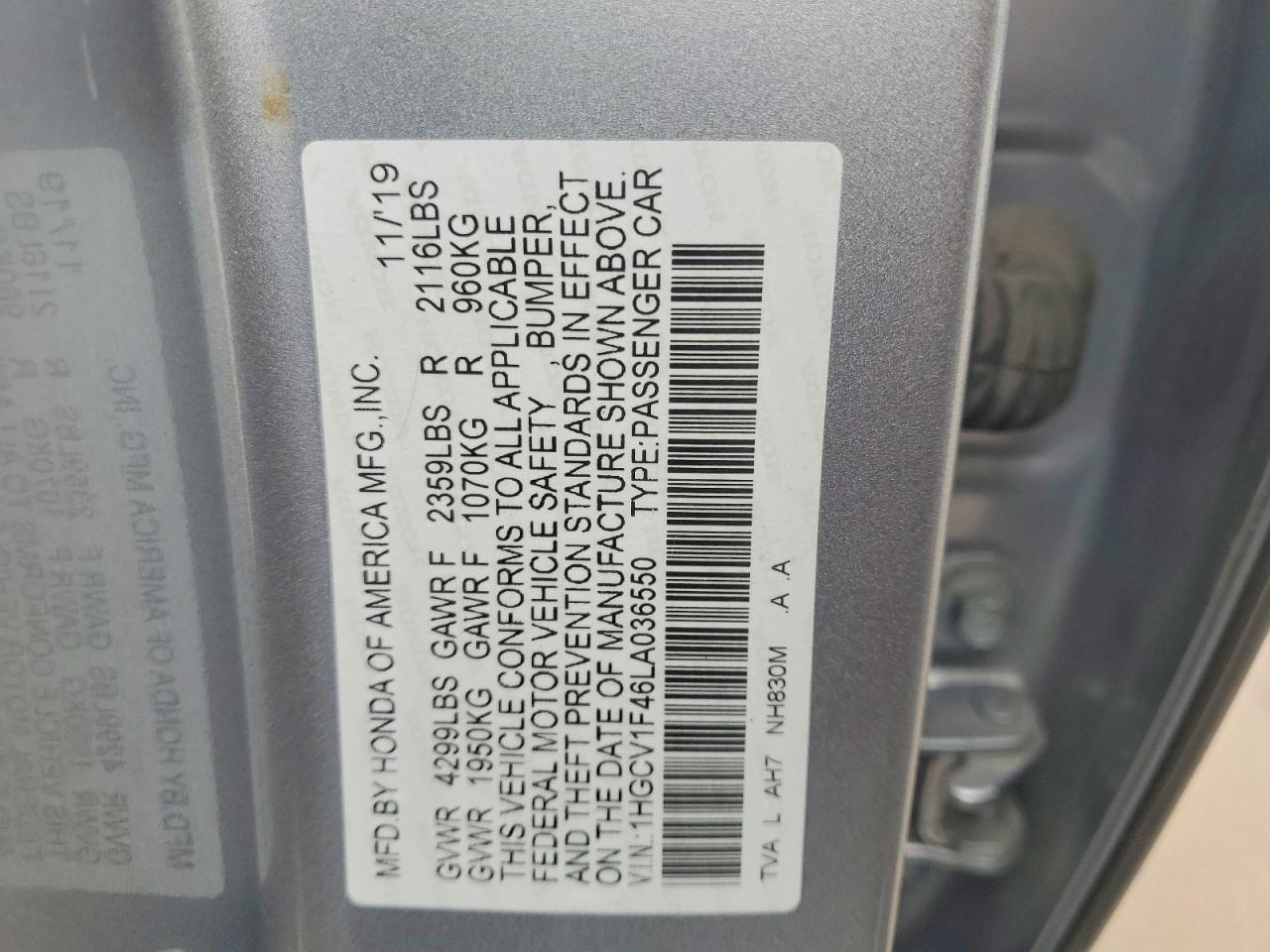 Honda Accord Ex