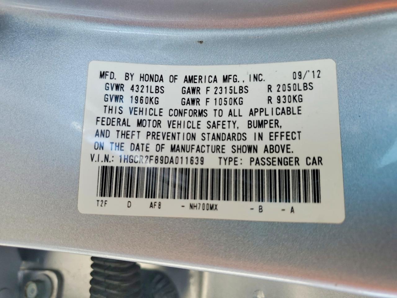 Honda Accord Exl
