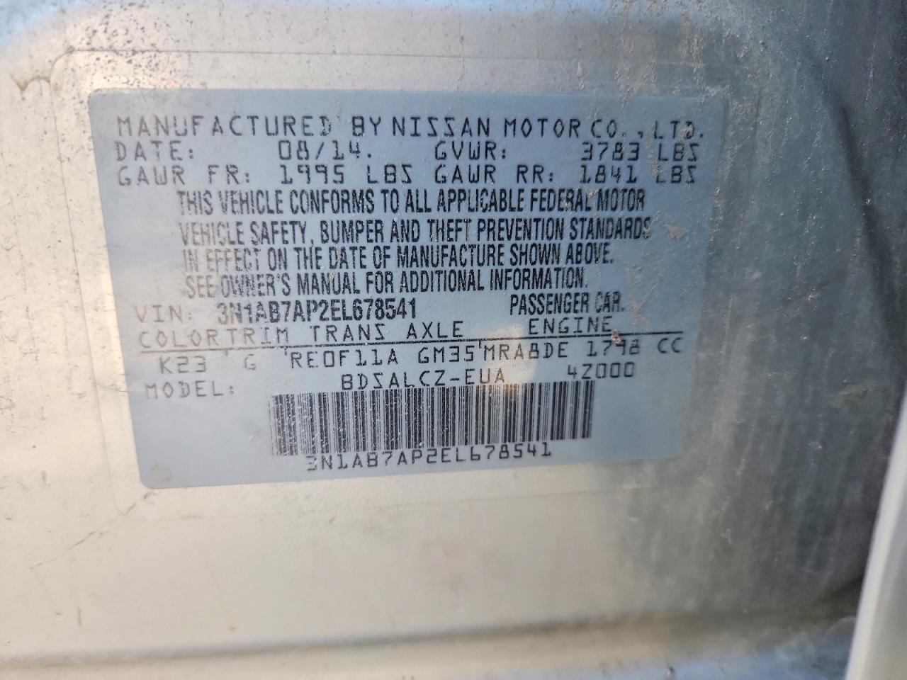 Nissan Sentra S
