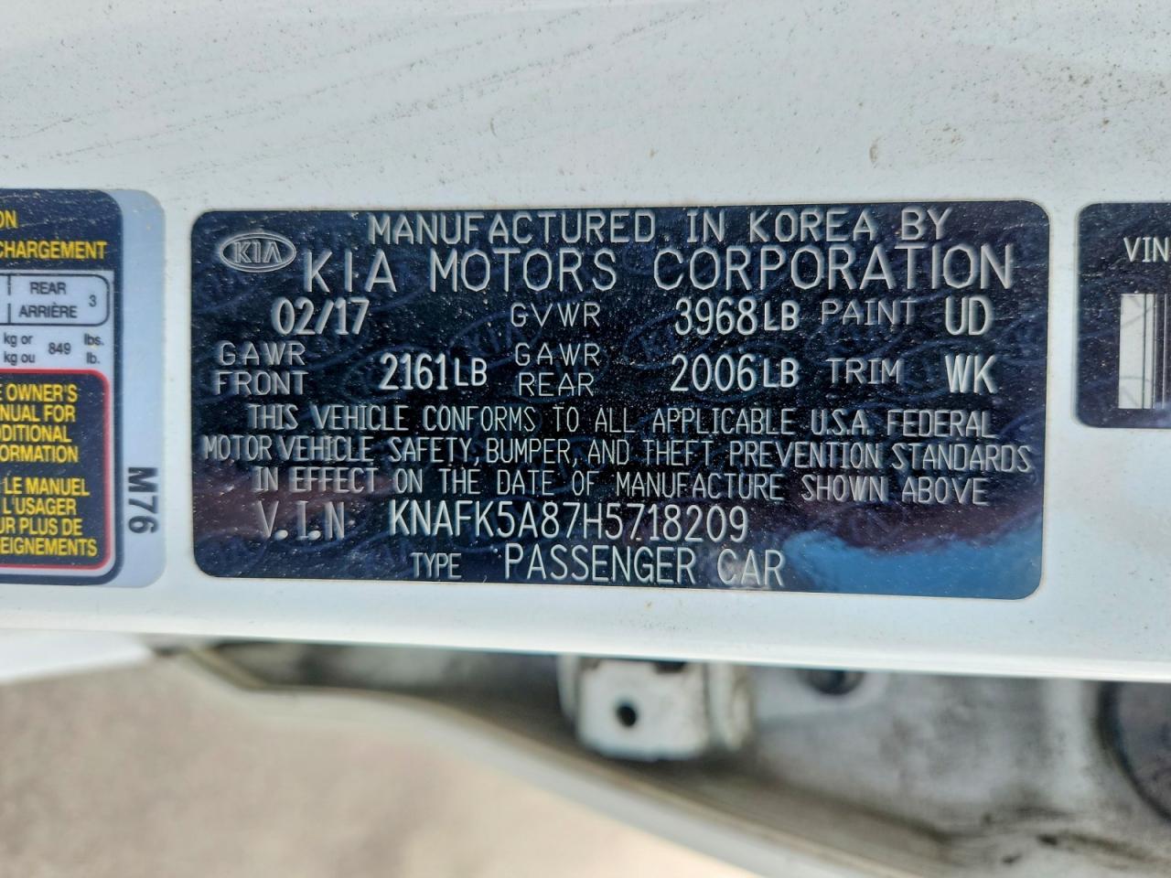 Kia Forte Lx