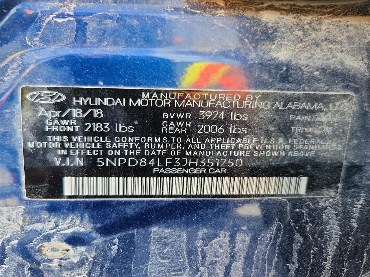 Hyundai ELANTRA Value Edition