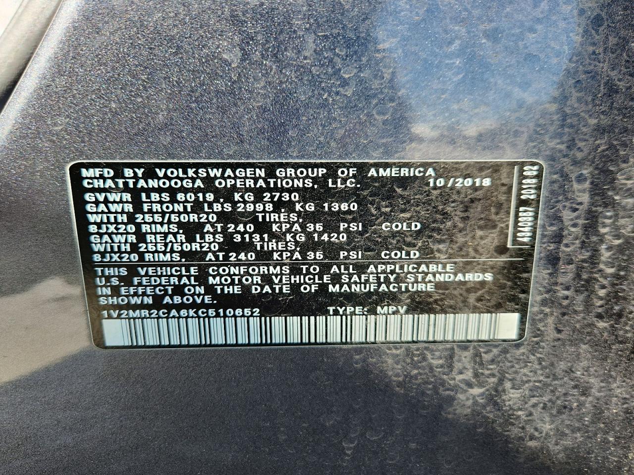 Volkswagen Atlas Sel