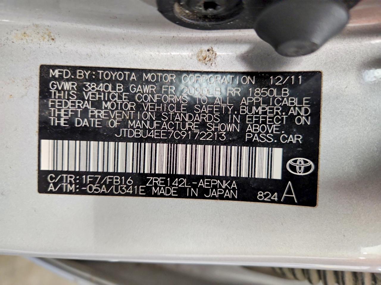 Toyota Corolla Le